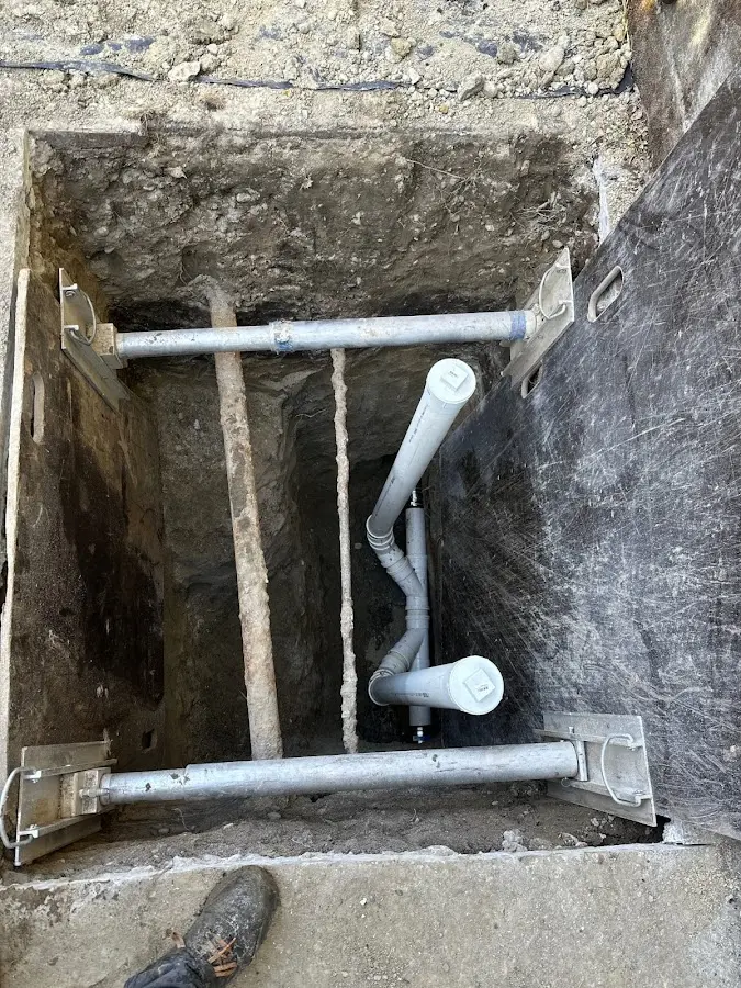 Experienced plumber completing Gas Line Repair work in Union Grove